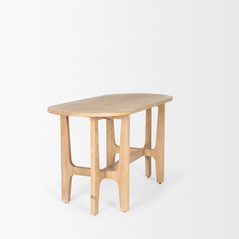 Bureau en bois massif brun clair Peach