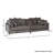 Veda 118'' Square Arm Sofa-36670616