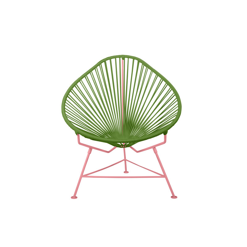 Chaise de jardin, Cactus / corail
