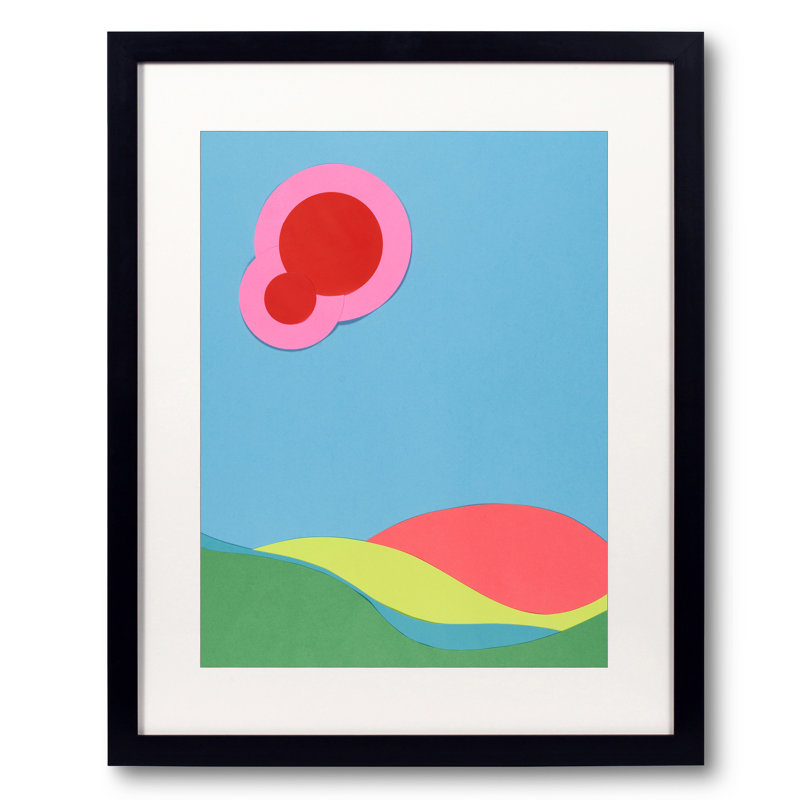 Future #2 Print by Jphono 1, Black Framed Paper, 20" H x 16" W