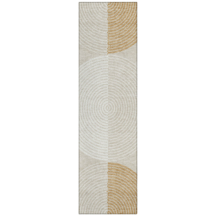 Machine Washable Indoor/Outdoor Howle ACN2281 Geometric Rug