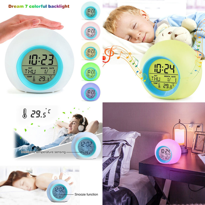 Réveille-matin numérique avec alarme électrique