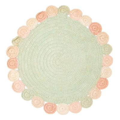 Sienna Green Rug 3'2" x 3'2"