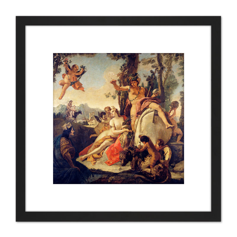 Bacchus And Ariadne by Giovanni Battista Tiepolo - Single Picture Frame Painting