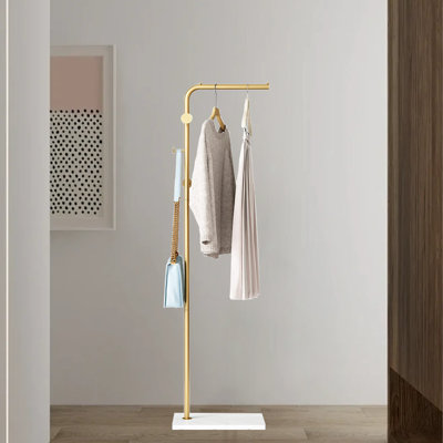 Coat Rack Freestanding, Used In The Bedroom Living Room Office To Hang Clothes, Hats, Bags
