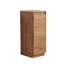 Mini armoire de rangement autoportante 12 po imitation chêne 12 po