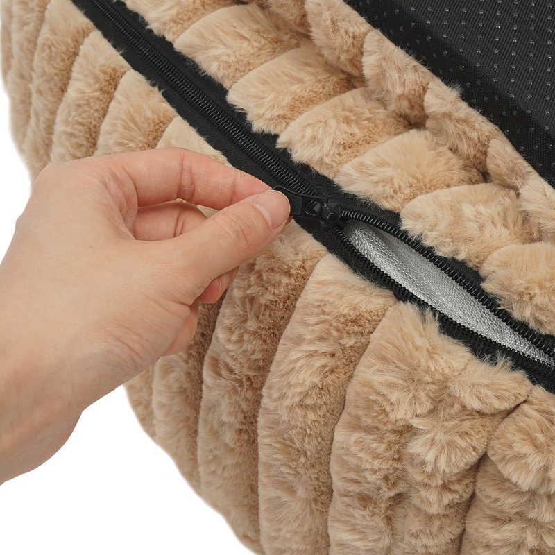 Canapé pour animaux avec housse amovible et lavable Lit pour chien et chat, Brun