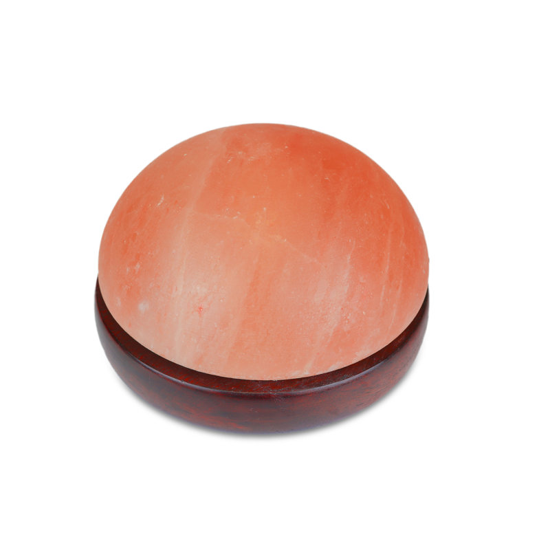 Lowestoft No Subject Themed Salt Lamp, 7.5" H x 11" W x 11" D