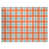 Blanc / turquoise / orange