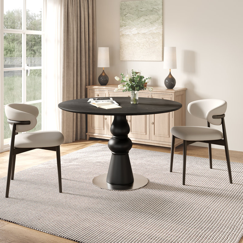 Small Dining Table For 2-4 People, 29.8"H x 43.3"L x 43.3"W