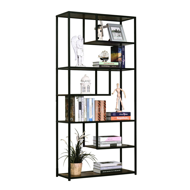 175cm H x 82cm W Geometric Bookcase