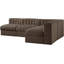 Tissu 4 pièces Demars Velvet Performance Canapé modulaire modulaire-700655653-700655649