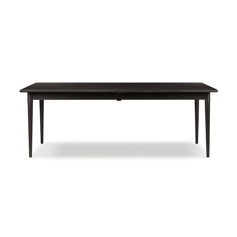 Harper Solid Wood Dining Table, Black