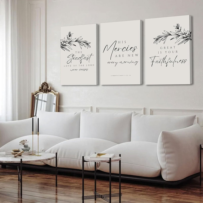 3 Piece Wrapped Canvas Print