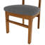 Set of 4 Mid-Century Modern Upholstered Dining Chairs with Ergonomic Design and Sturdy Wood Frame-1691654554
