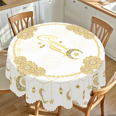 Nappe lavable en polyester avec motif Ramadan