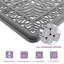 Ensemble de salle à manger rectangulaire en aluminium moulé avec trou pour parasol et coussins bruns L 86,61 po L 42,32 po Ananas-1881803971