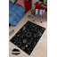 Stylish Woven Carpet, 100% Polyester, 4.0 x 5.9 Feet | 3D Digital Printing, Antibacterial, Non-Slip PVC Underside | Machine Washable, Pile Height: 0.3 Inches, Perfect for Living Room & Bedroom Decor-1035586605