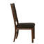 Ensemble de 2 chaises d'appoint rembourrées Aurelia