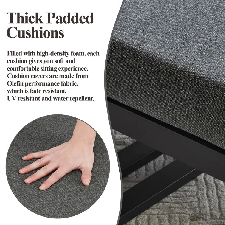 Aluminum Patio Conversation Set