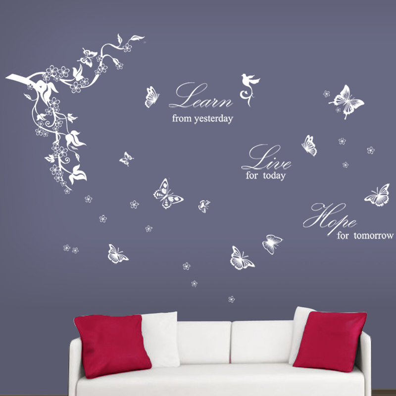 Adhésif décoratif papillons
