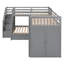 Très grand cadre de lit très grand, lit plateforme tapissier avec tête de lit capitonnée incurvée, coins carrés doux, beige