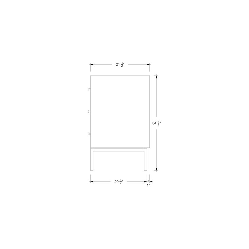 Rift White Oak Three-Drawer Single Bath Vanity, 30", Classic Black, Polished Chrome