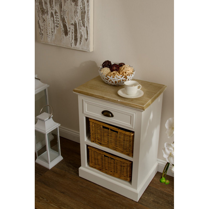 Toscana 47cm W Bedside Table