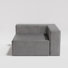 Corduroy Modular Fabric Foam Sofa