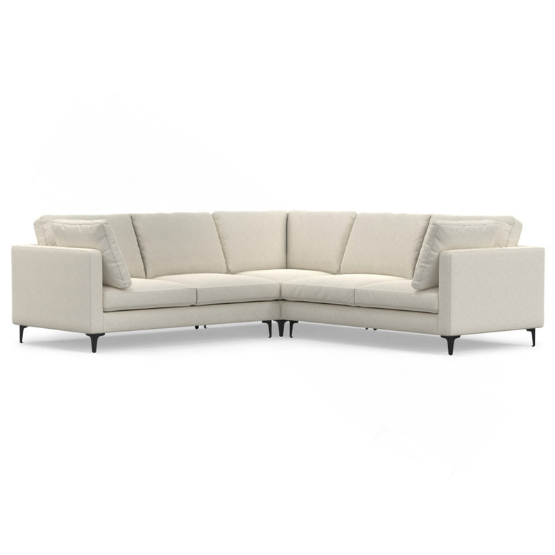Canapé modulaire Ava, Crème
