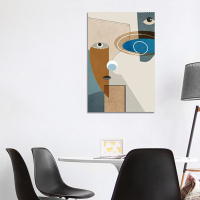 Genuine I 1 Piece Wrapped Canvas Painting
