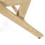 Chaises d'extérieur de style transitionnel 2 et finition bois brun