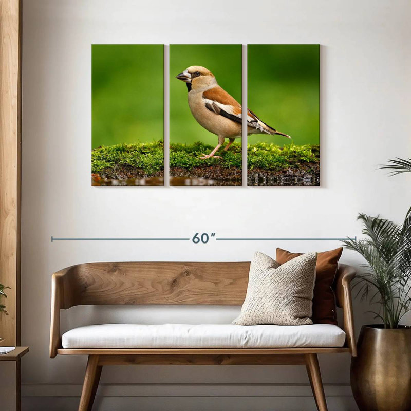 Finch, 28" H x 45" W