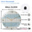 Horloge murale horloge murale 12 po