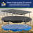 Machrus Upper Bounce Round Trampoline Weather Cover - Weather-Resistant Trampoline Protective Cover-11137659-31792225
