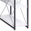 Bureau, bureau avec tablettes ouvertes et huche-685492052