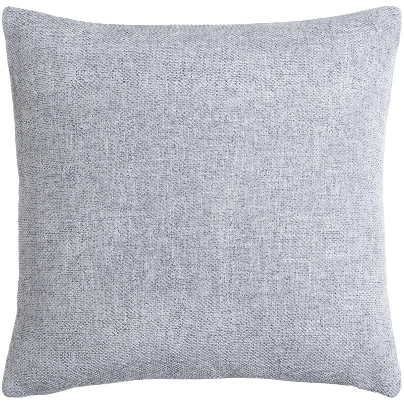 Sajani Accent Throw Pillow Cover, Polyester, 20"H x 20"W, Gray Blue