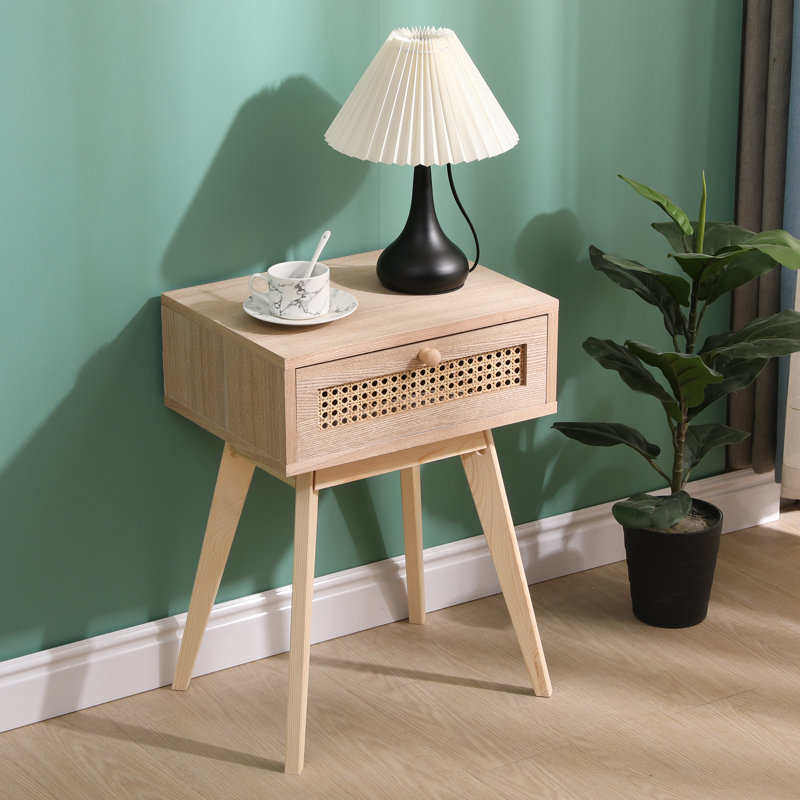 Savla 40cm W Bedside Table
