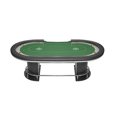 102.36"Modern High-End Competitive Poker Table with Footrests