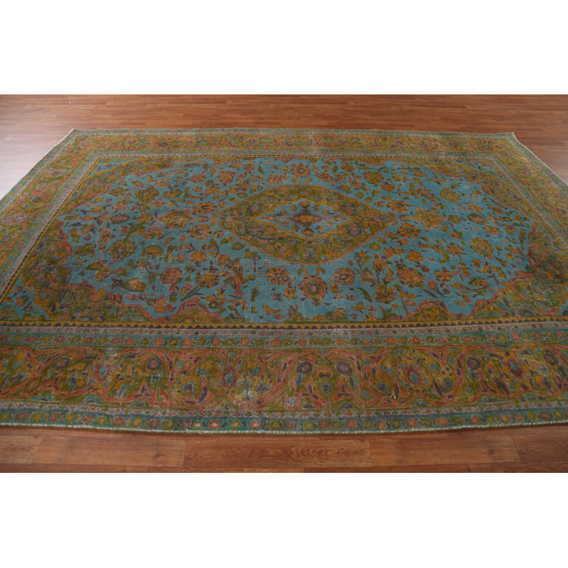 Tapis persan Anala délavé surteint Tabriz