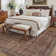 Vintage Full Pattern Washable Area Rug With Non Slip Backing
