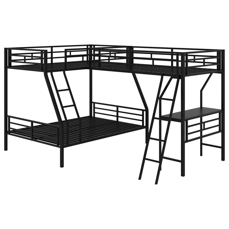 Alemanno Kids Bunk Bed, Twin over Full
