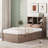 Platform Bed Frame With Built-In USB Port-659626742