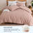 PHF Soft Waffle Comforter Set, Comfy Breathable Lightweight Textured Waffle Weave Comforter Bedding Set-124231524-124231530