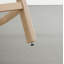 Tabouret de comptoir en bois d'acacia et corde tissé 27 po convenant à un usage intérieur et extérieur
