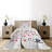 Owl Polyester Floral Coverlet-41888382