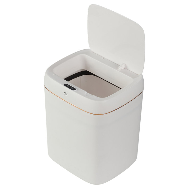 Plastic Touch Top Waste Bin - 11L