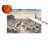 Desert Sunset Coyote Glass Cutting Board