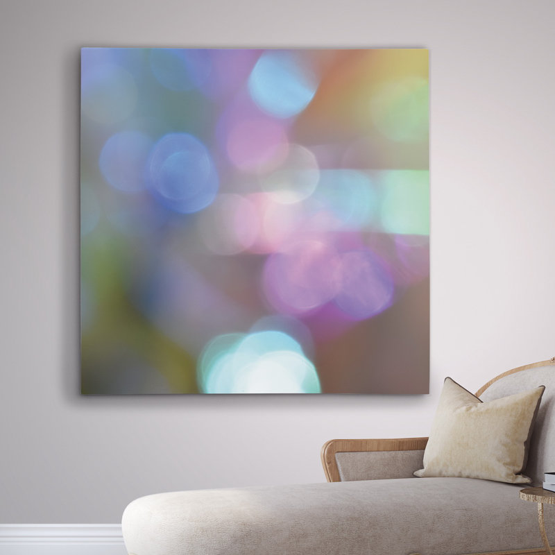 « light effects i », reproduction de peinture à l’huile, H 32 po x l 32 po x P 1,5 po, Toile tendue