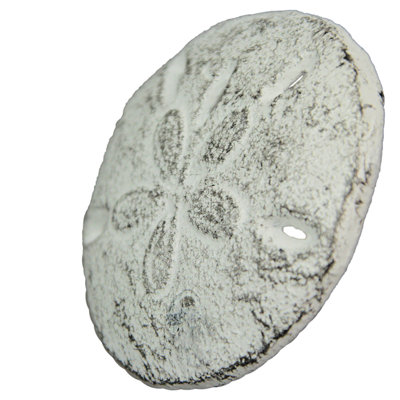 Ensemble de 6 poignées de tiroir en sable blanc antique - ensemble de 6 pièces, 2,25 po de diamètre, boutons en fonte côtière pour armoires, commodes, décor de maison de plage